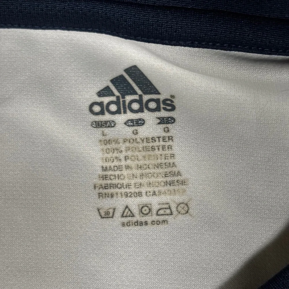 Adidas Pitt Panthers Shirt Mens Large Navy White Short Sleeve Athletic Jersey